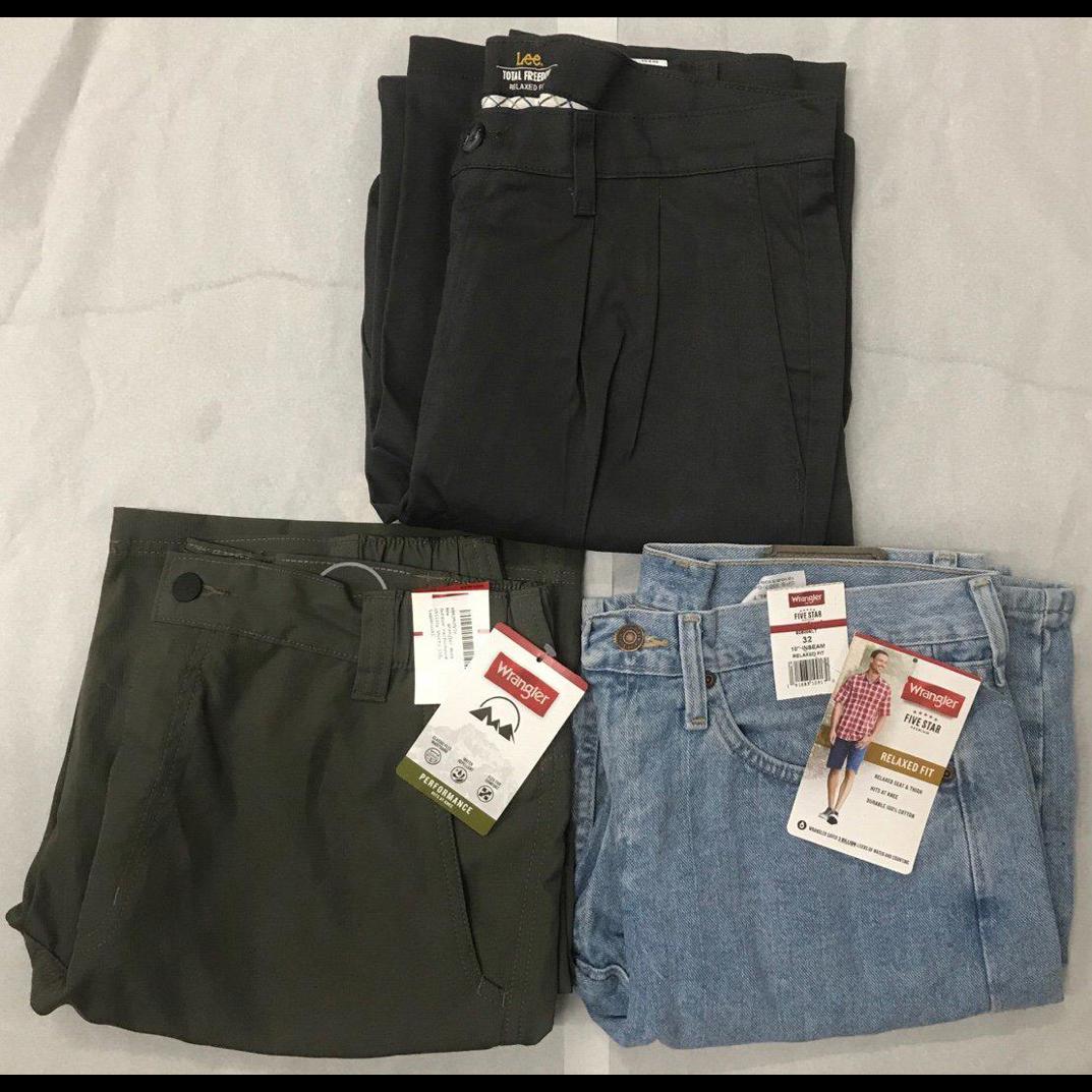 LeeWrangler Mens Bottoms Bundle 954